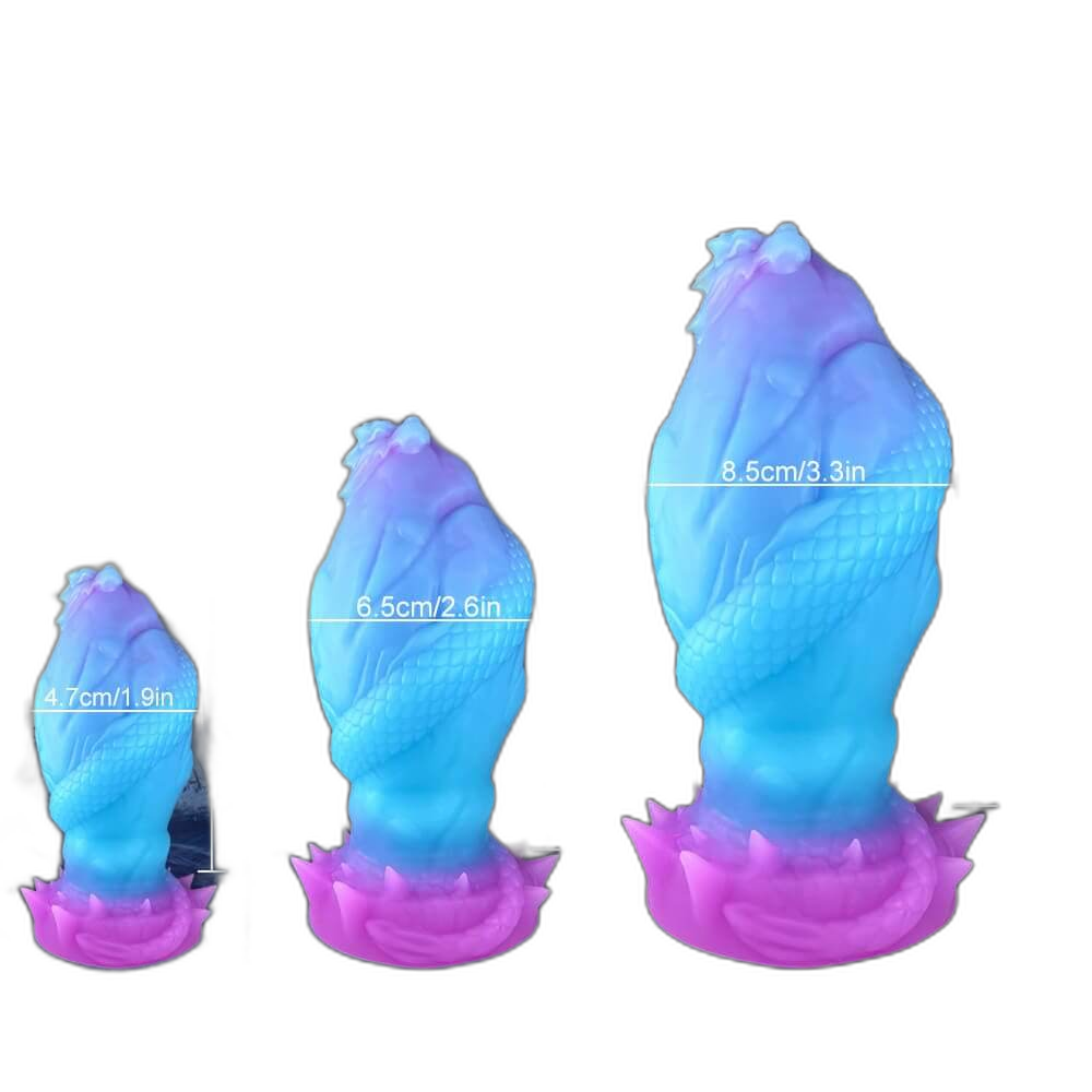 Draco Egg - Dragon Butt Plug - Glow In The Dark Butt Plug - Anal Egg