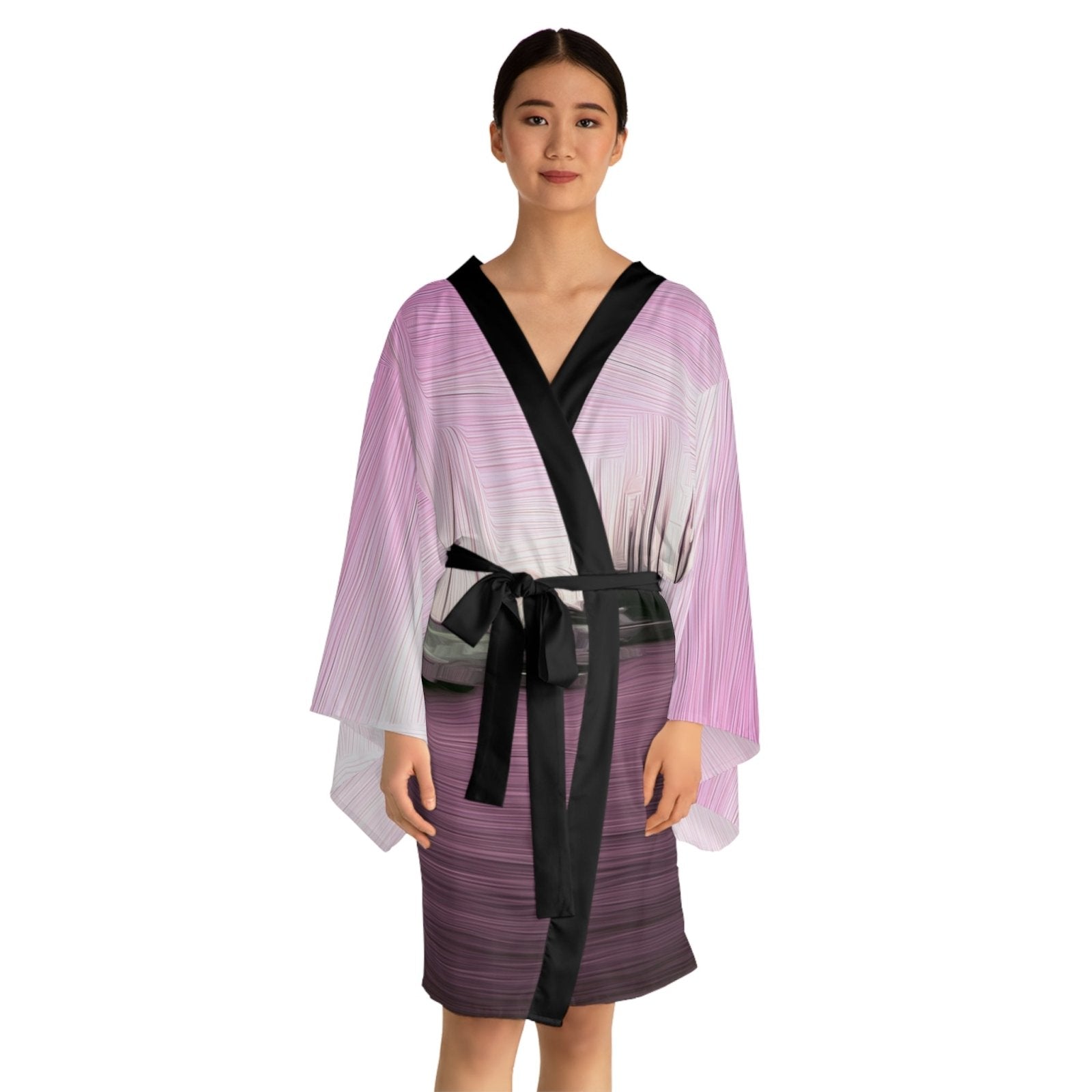 The Sleeping Yachts (at Evening) - Womens Kimono Robe