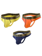 3 Pack Men's Sexy Soft Breathable Seamless Thong
