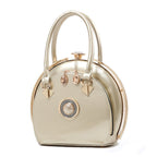 Bright leather high-end handbags noble fashion trend