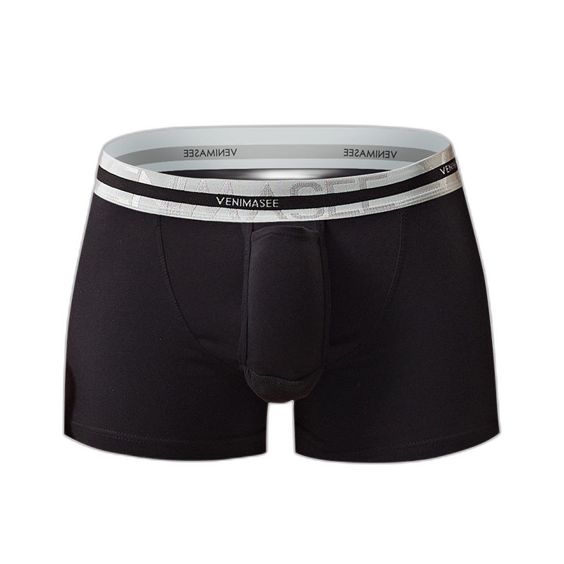 Cotton Ball Pouch Separate Men's Boxer Briefs