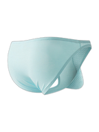 3 Pack Men's Mesh Sexy Low Waist Big Pouch Briefs