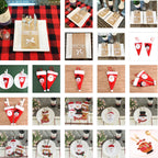 Christmas knife and fork set