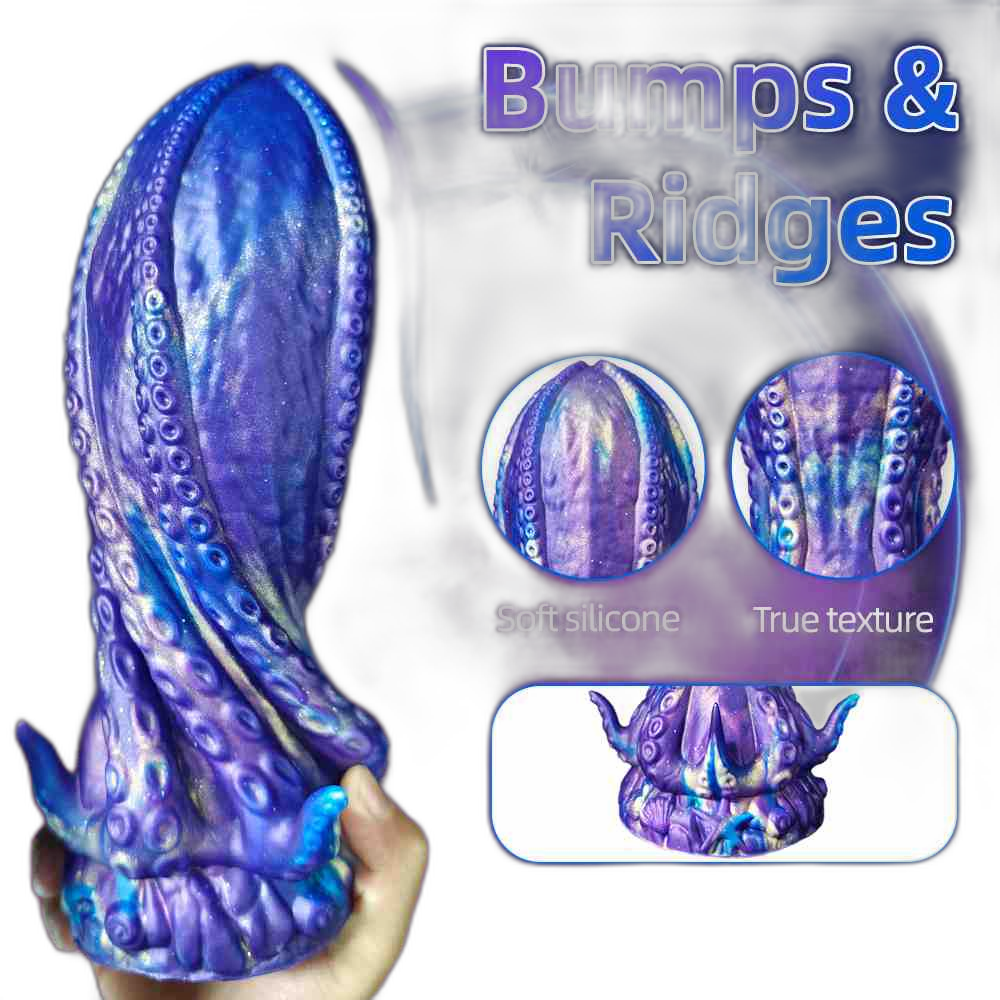 Cucur - Octopus Tentacle Butt Plug - Huge Anal Toy - 4 Sizes Anal Dilator