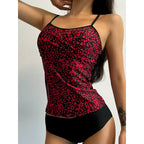 Women's Two-piece Bikini With Triangle Cut And Open Back