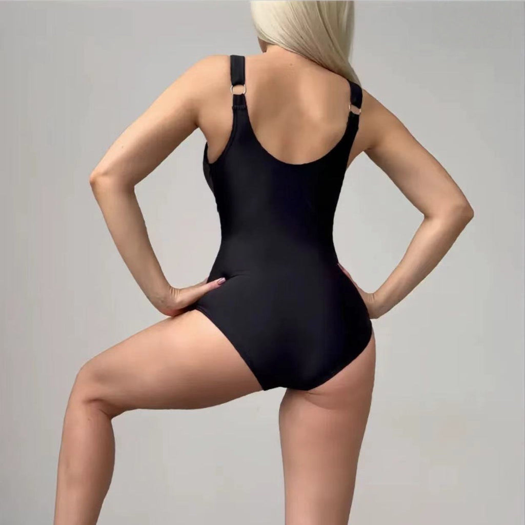 Women's Sexy Lace-up Tight One-piece Swimsuit