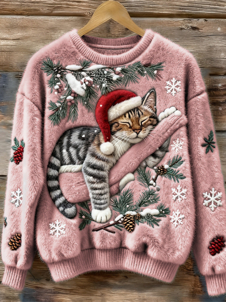Women's 3D Digitally Printed Christmas Hoodie