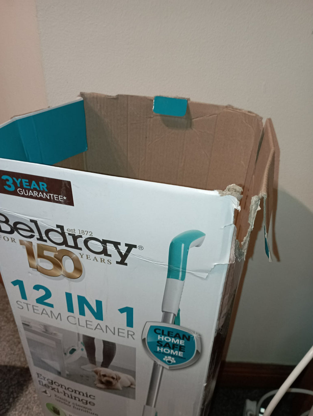 BELDRAY 12 IN 1 STEAM CLEANER