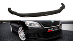 Maxton Design - FRONT SPLITTER SKODA FABIA II FACELIF MODEL, STANDARD BUMPER