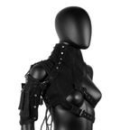 Steampunk Armor-Style Shoulder Bag Harness