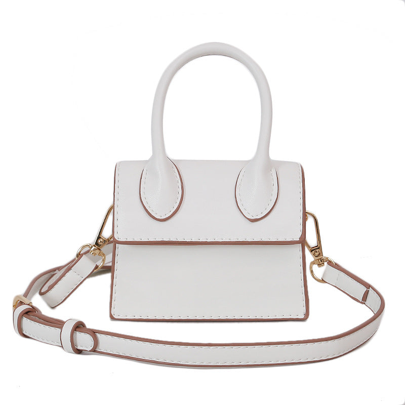 New PU Student Fashion Personality Korean Style Simple Retro Messenger Handbag