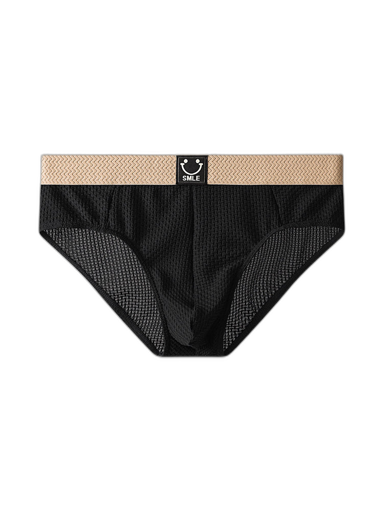 4-pack Men's Anti-Chafing Odor-Control Comfy Waistband Briefs