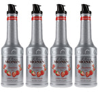4 x Monin Strawberry 1L