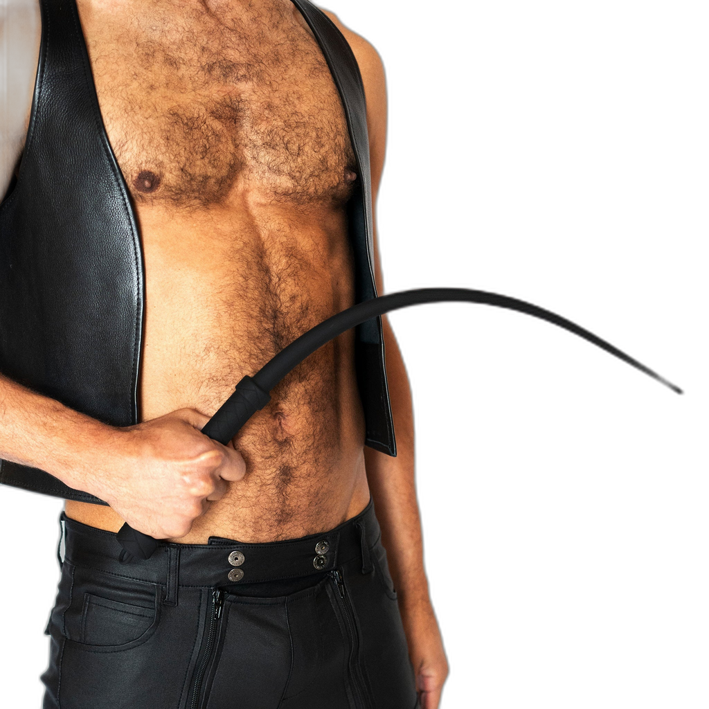ruff GEAR Silicone Stinger Bullwhip 24 Inch Black
