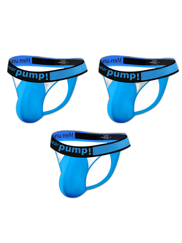 Men's Sexy Butt-Lifting Sporty U-Pouch Large Thong & Strings