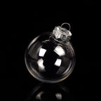 Transparent christmas ball