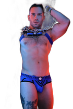 Breedwell Revolution Bulldog Harness Blue