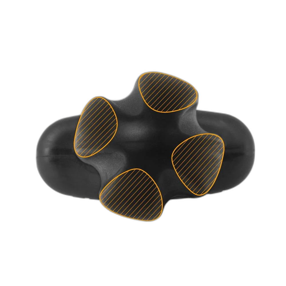 ELECTRASTIM Tartarus, Silicone Noir Quadripolar Butt Plug