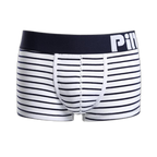 Pink Hero Simple Striped Boxers