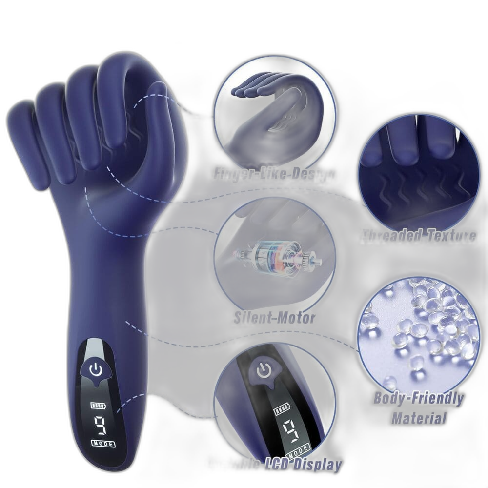 FistGrip – Finger-Like Vibrating Masturbator – Multi-Use Male Stroker