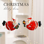 Christmas Decorations Cartoon Elk Ornaments
