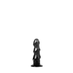 ruff GEAR Three Ridges Butt Plug 7 Inch Black