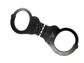 Mister B Handcuffs with Hinge Black