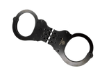 Mister B Handcuffs with Hinge Black