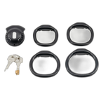 Honeycomb Mesh Nub Chastity Cage