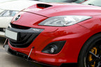 Maxton Design - FRONT RACING SPLITTER MAZDA 3 MK2 MPS