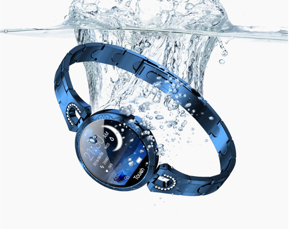 Women's Smart Watch - Waterproof Fitness Tracker with Heart Rate Monitor | Elegant Health & Activity Smartwatch