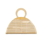 Bamboo Hand-woven Clutch Bag Natural Bamboo Bag Handbag