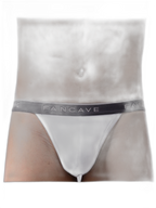 4 Pack Men's Ultra-Lightweight Sheer Icy Mesh Thongs
