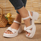 Thick Heel Black With Skirt Thick Bottom High Heel Slippers