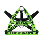 Jockmail Neon Release It Passion Elastic Chest Harness
