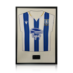 Barry Bannan Signed Sheffield Wednesday 23/24 Shirt Standard Frame