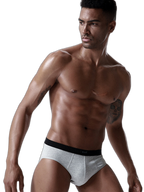 4 Pack Cotton Support U Convex Pouch Briefs