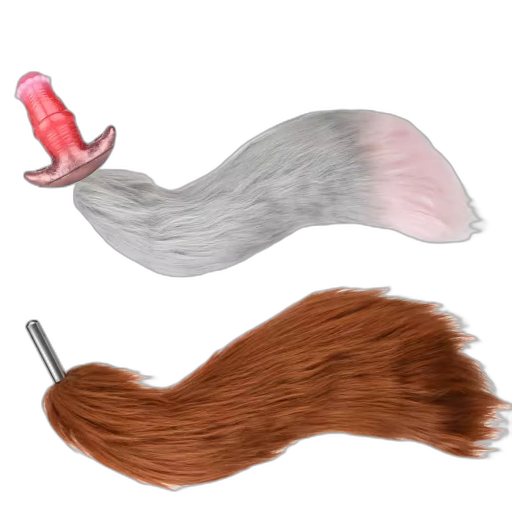 Vaughn - Fantasy Horse Tail Butt Plug - 3 Sizes