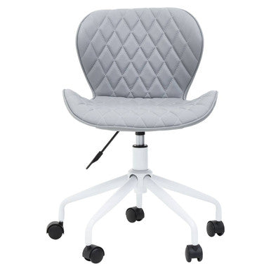 Grey and White Home Office Chair | Brent