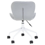 Grey and White Home Office Chair | Brent