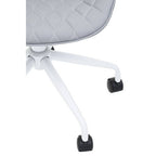 Grey and White Home Office Chair | Brent