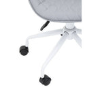 Grey and White Home Office Chair | Brent