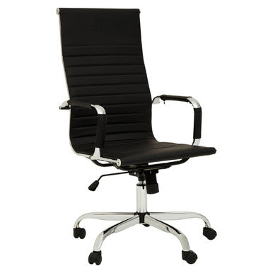 Black High Back Home Office Chair | Brent