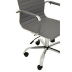 Grey Low Back Home Office Chair | Brent