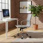 Grey Low Back Home Office Chair | Brent