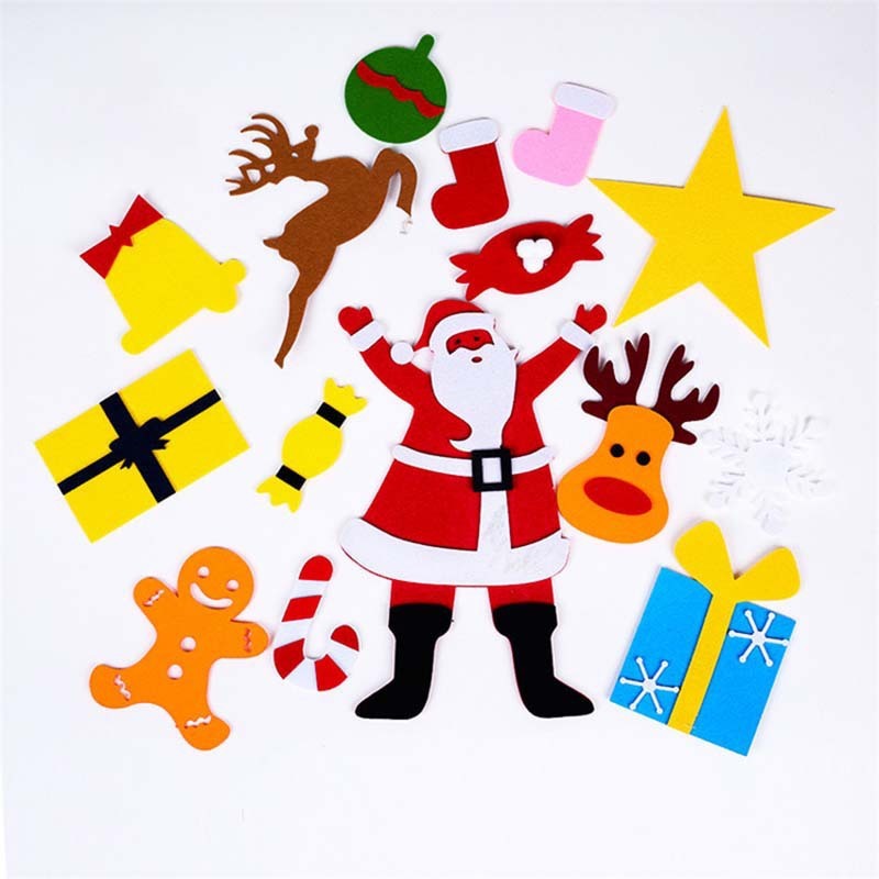 Felt Christmas Tree Or Snowman Holiday Decoration, Perfect For Homes, Classrooms, Offices, And Party Venues, Versatile Seasonal Decor, Festive Wall Art, Christmas Decorations, Best For Christmas, Ch