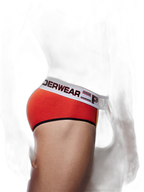 Men's Spliced Color Support Pouch Briefs