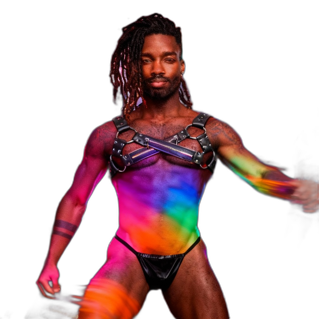 Zip It Gay Rave Harness