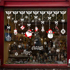 Christmas glass stickers