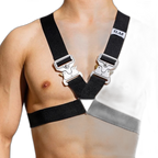 Metal Buckle Chest Strap Harness